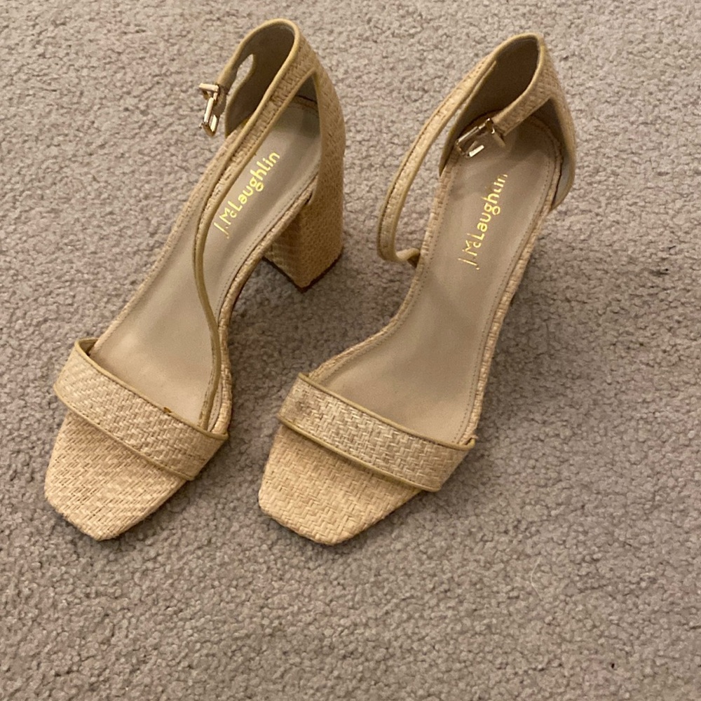 J. McLaughlin Woven Wedge Heels